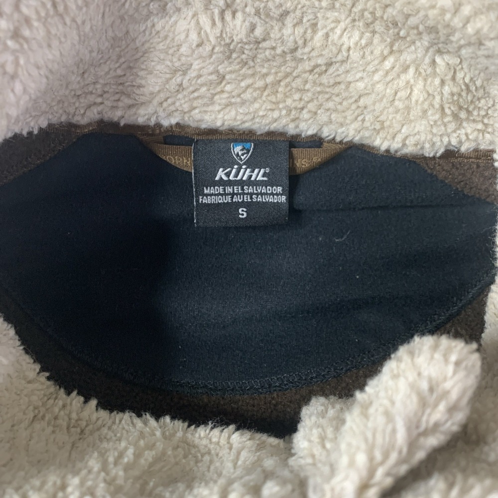 KUHL Alpenwurx Fleece Jacket Men's Dark Earth Brown - Size Small - Picture 5 of 16